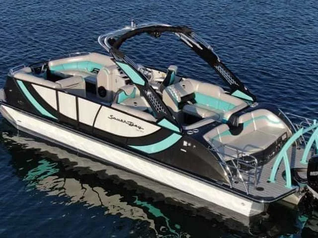 tritoon boats rentals lake of bays
