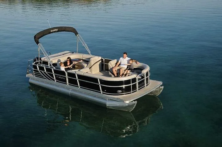 tritoon boats rentals lake joseph